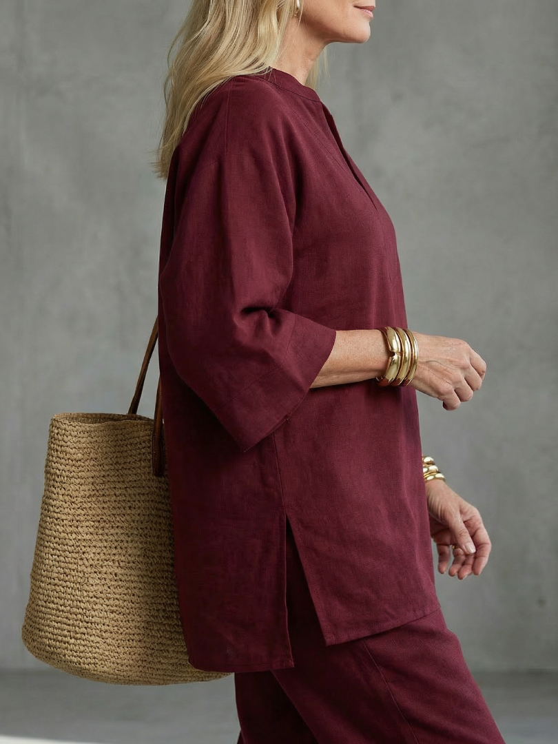 Melia | Zephyrine Tunic Set
