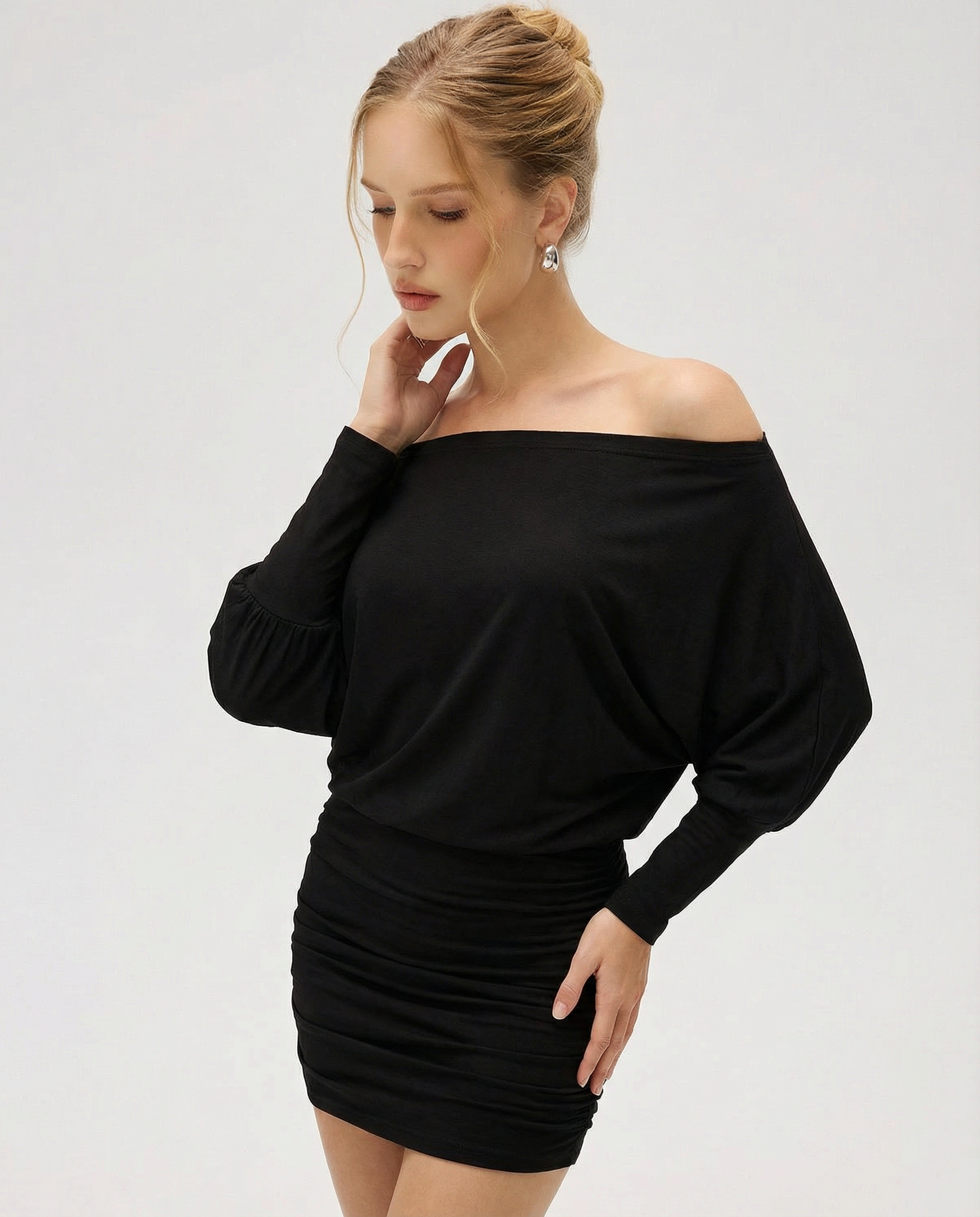 Melia | SOLA Ruched Mini Dress