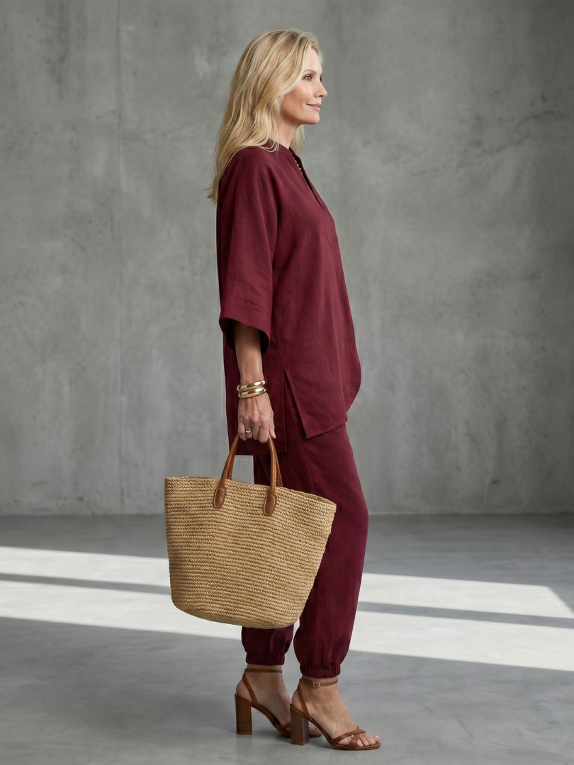 Melia | Zephyrine Tunic Set