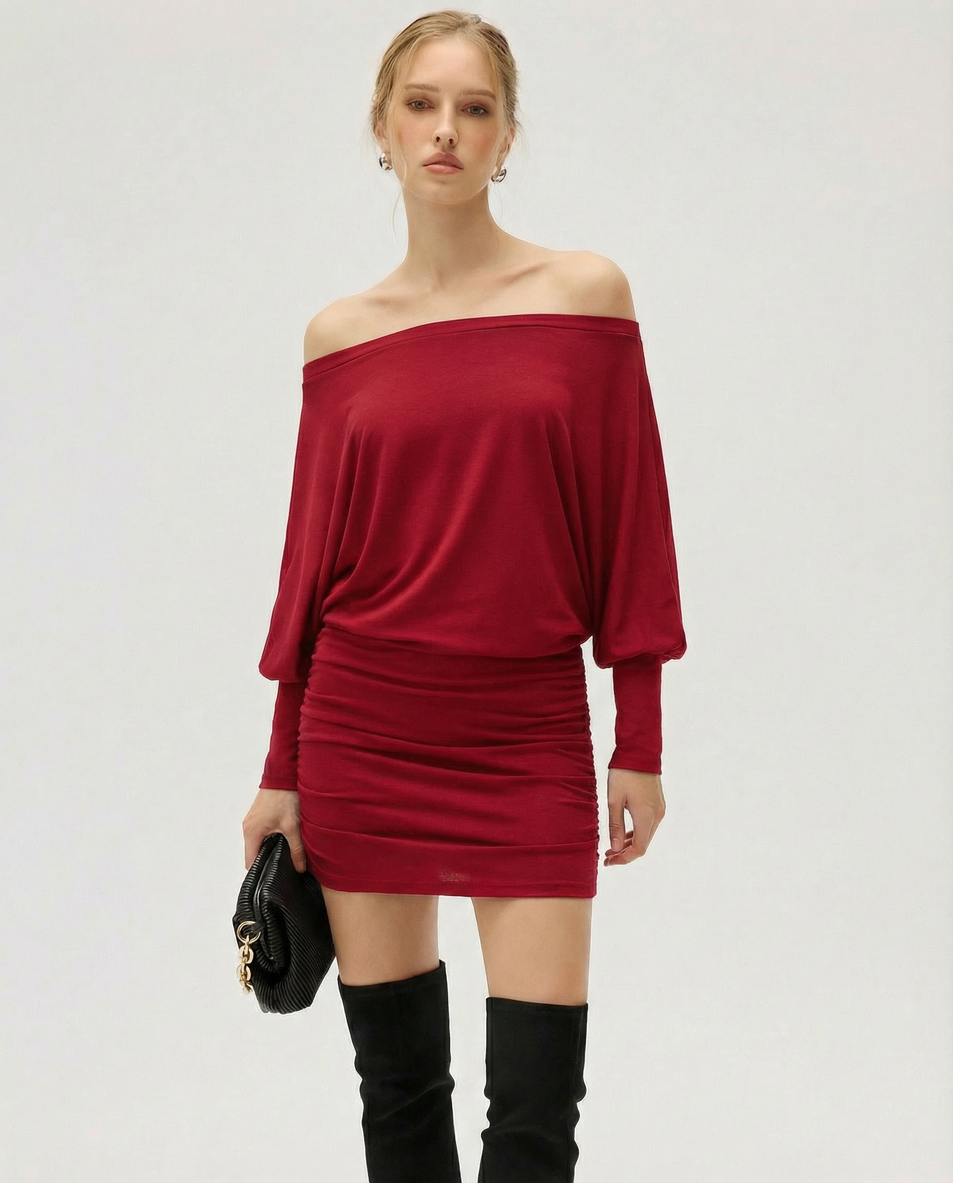 Melia | SOLA Ruched Mini Dress