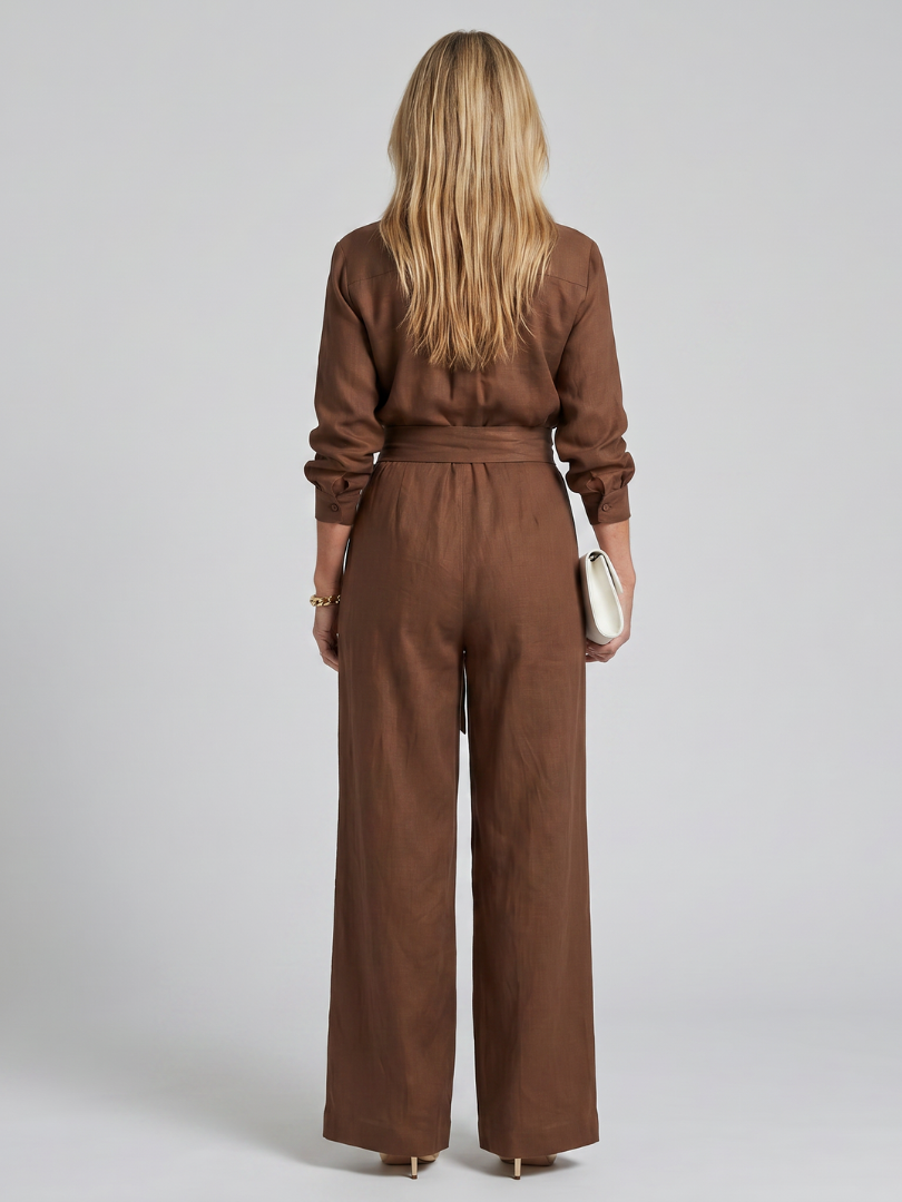 Melia | Wilhelmina Wide-Leg Jumpsuit