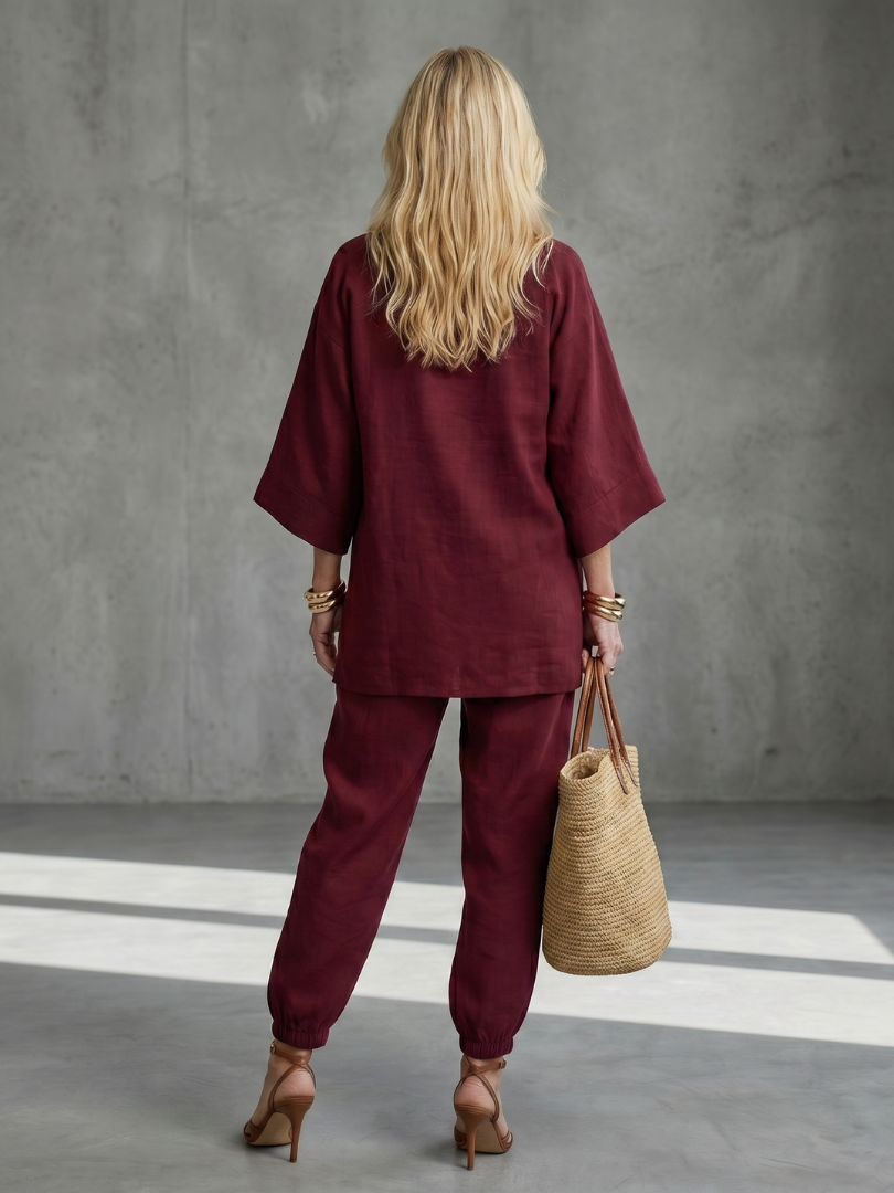 Melia | Zephyrine Tunic Set