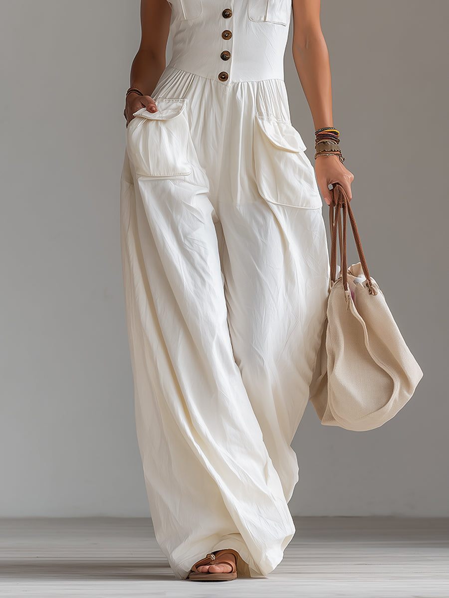 Melia | Market Day Wide-Leg Jumpsuit