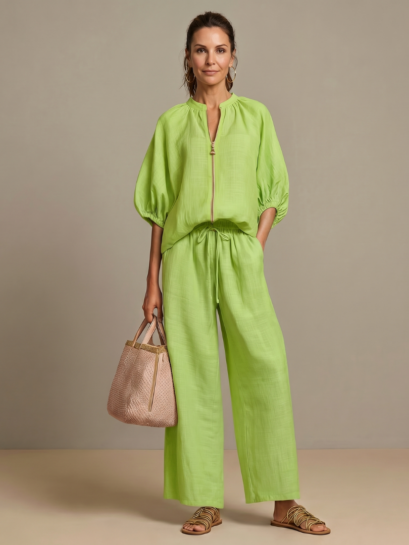 Melia | Lorraine Blouson Set