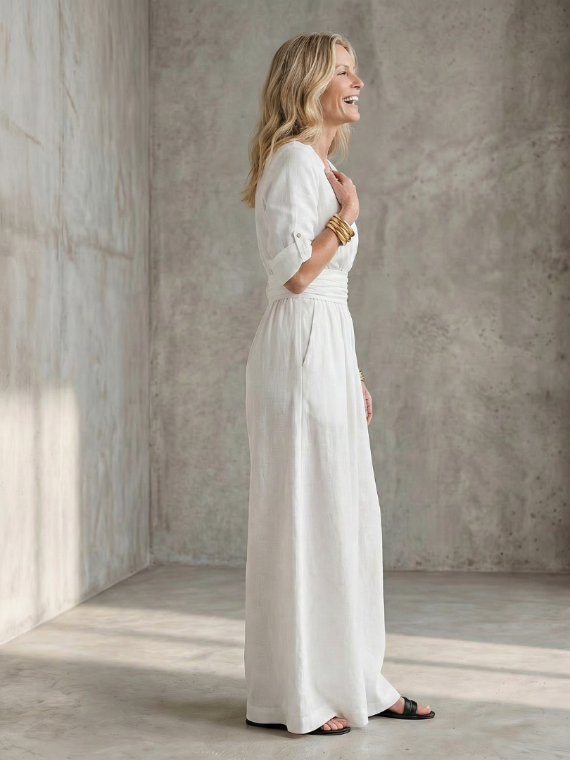 Melia | Sandrine Wide-Leg Jumpsuit