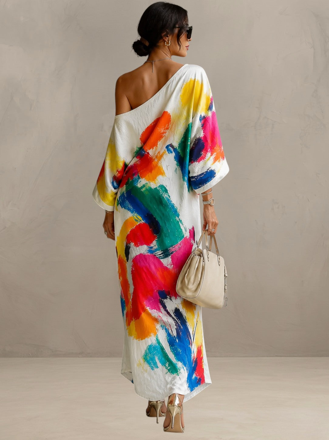 Melia | Vivienne One-Shoulder Maxi Dress