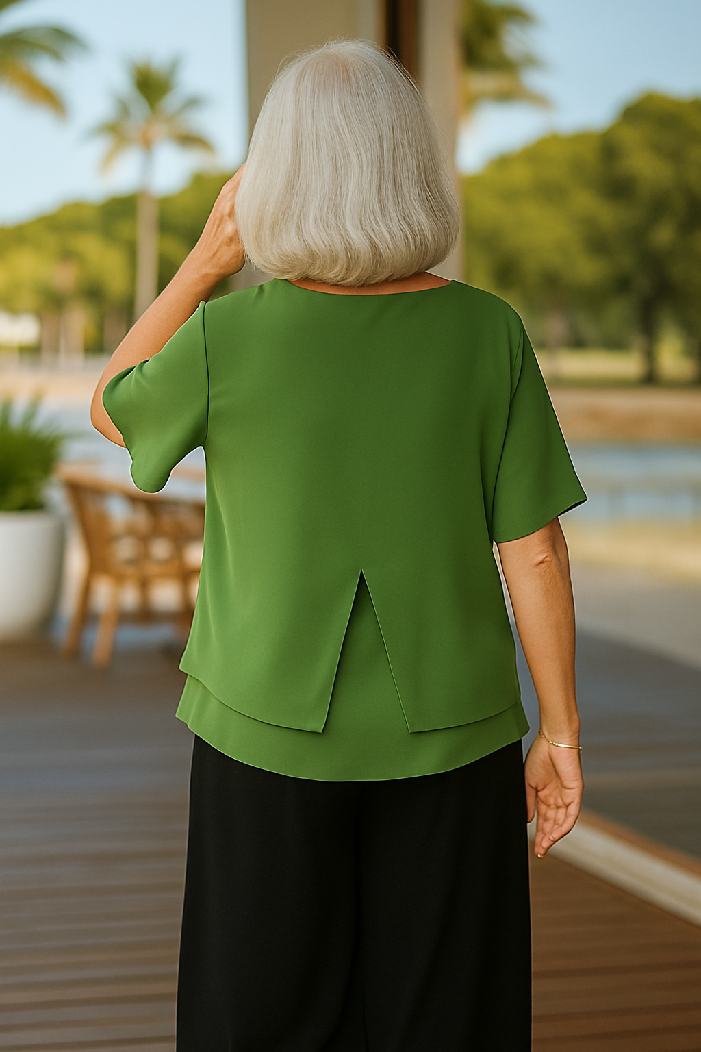 Melia | Darcy SoftLayer Blouse