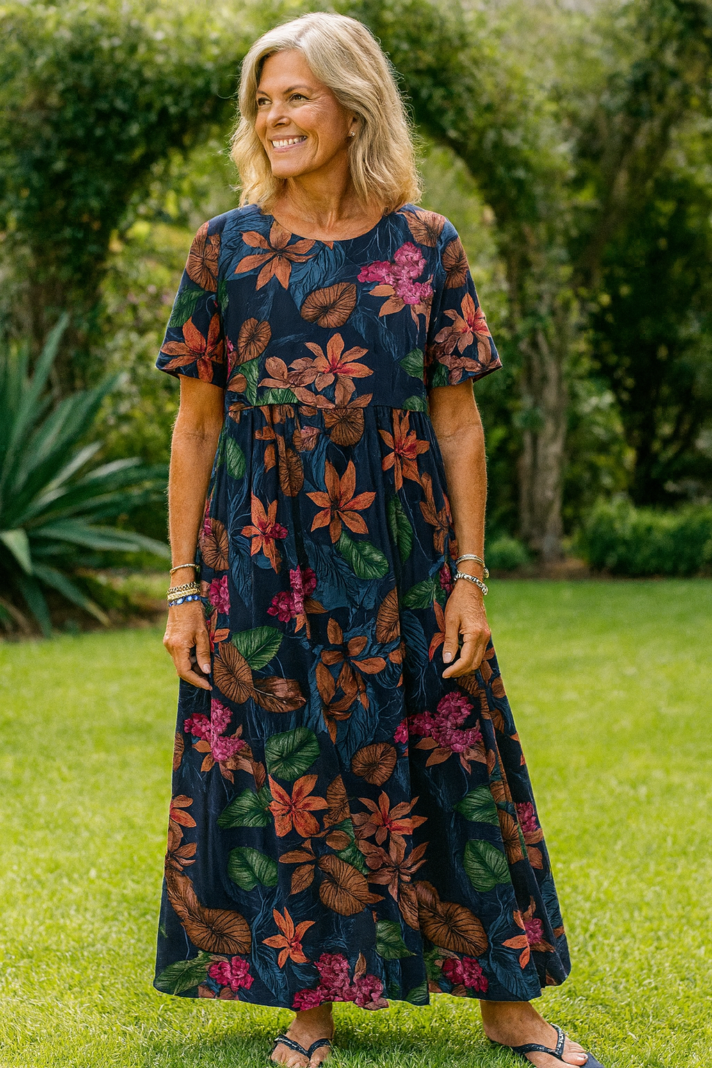 Melia | Masie Breezy Floral Maxi Dress