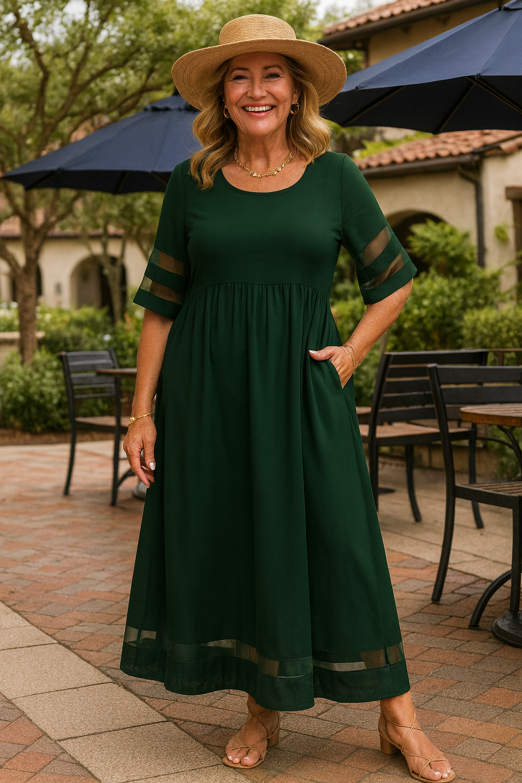 Melia | Alurea Elegant Maxi Dress