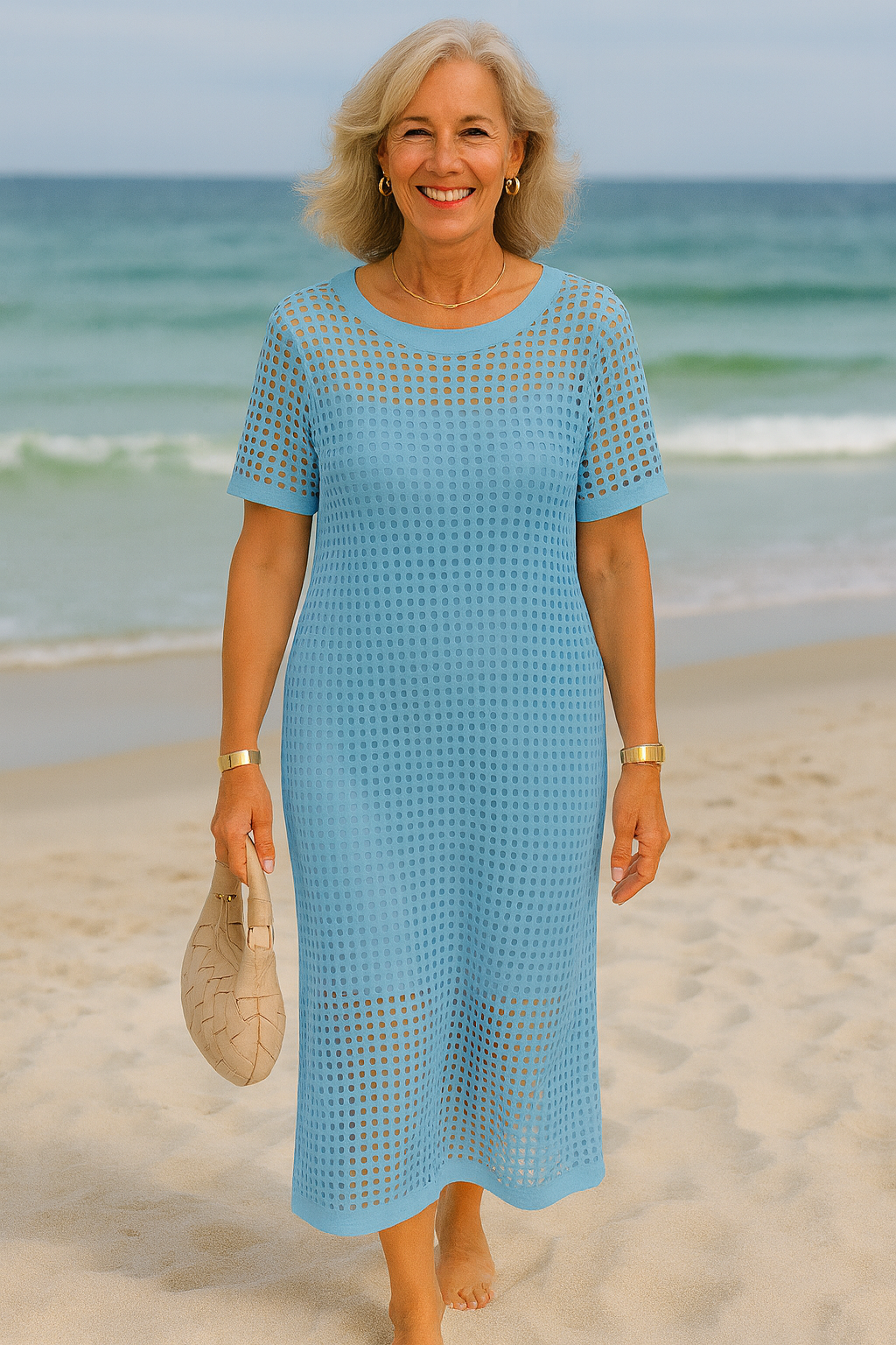 Melia | Celestia Two-Piece Boat Neck Dress