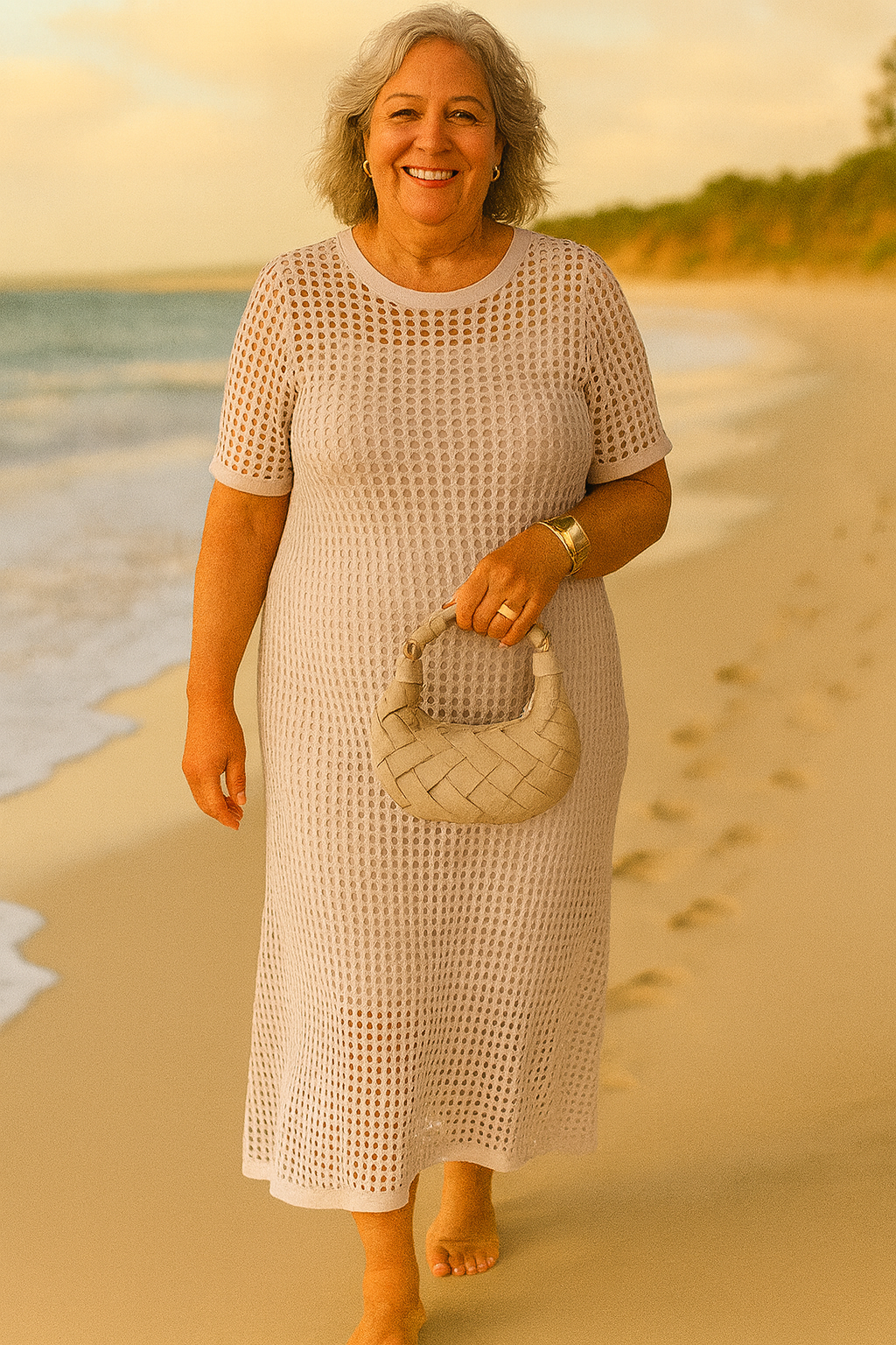 Melia | Celestia Two-Piece Boat Neck Dress