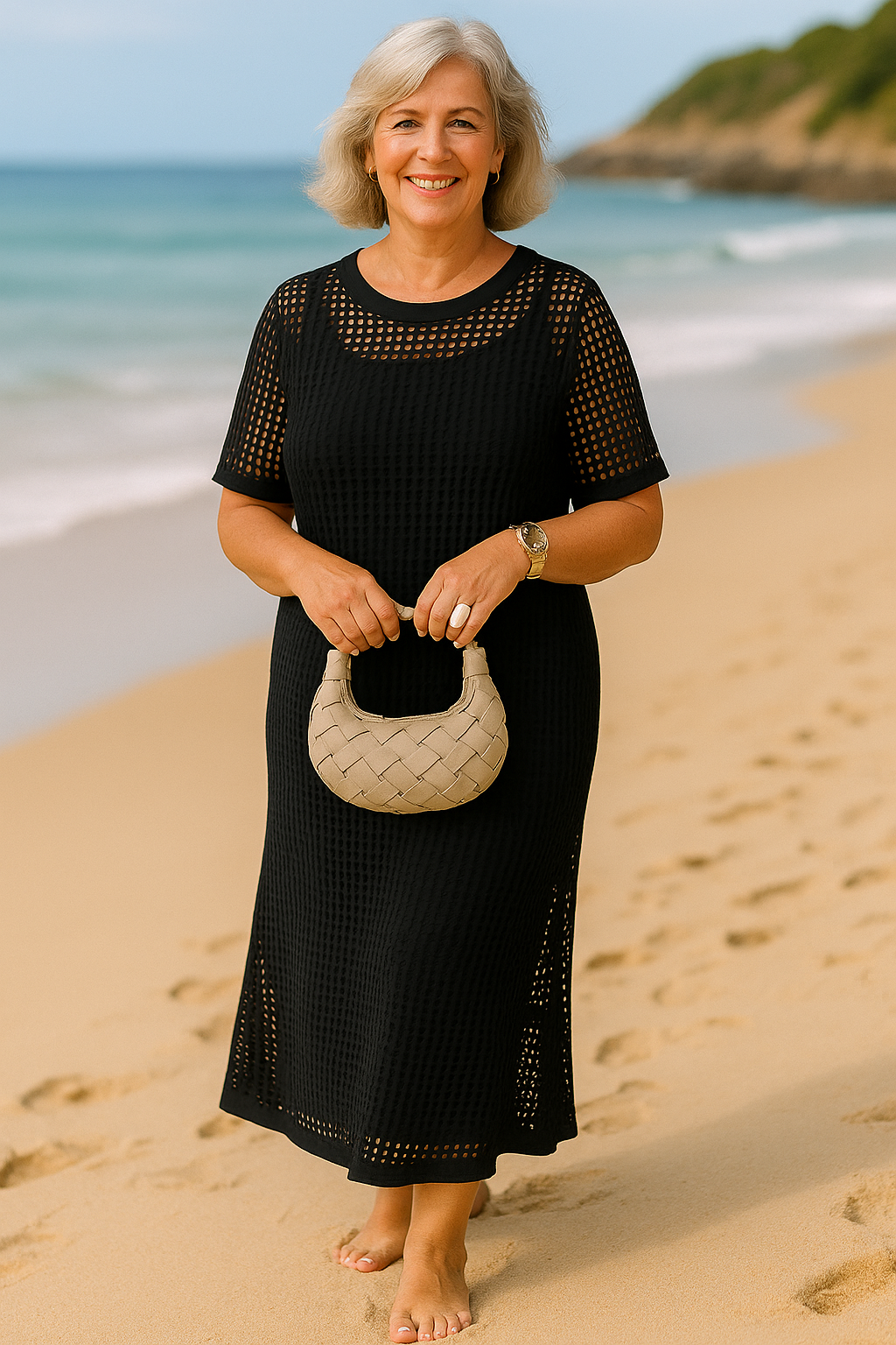 Melia | Celestia Two-Piece Boat Neck Dress