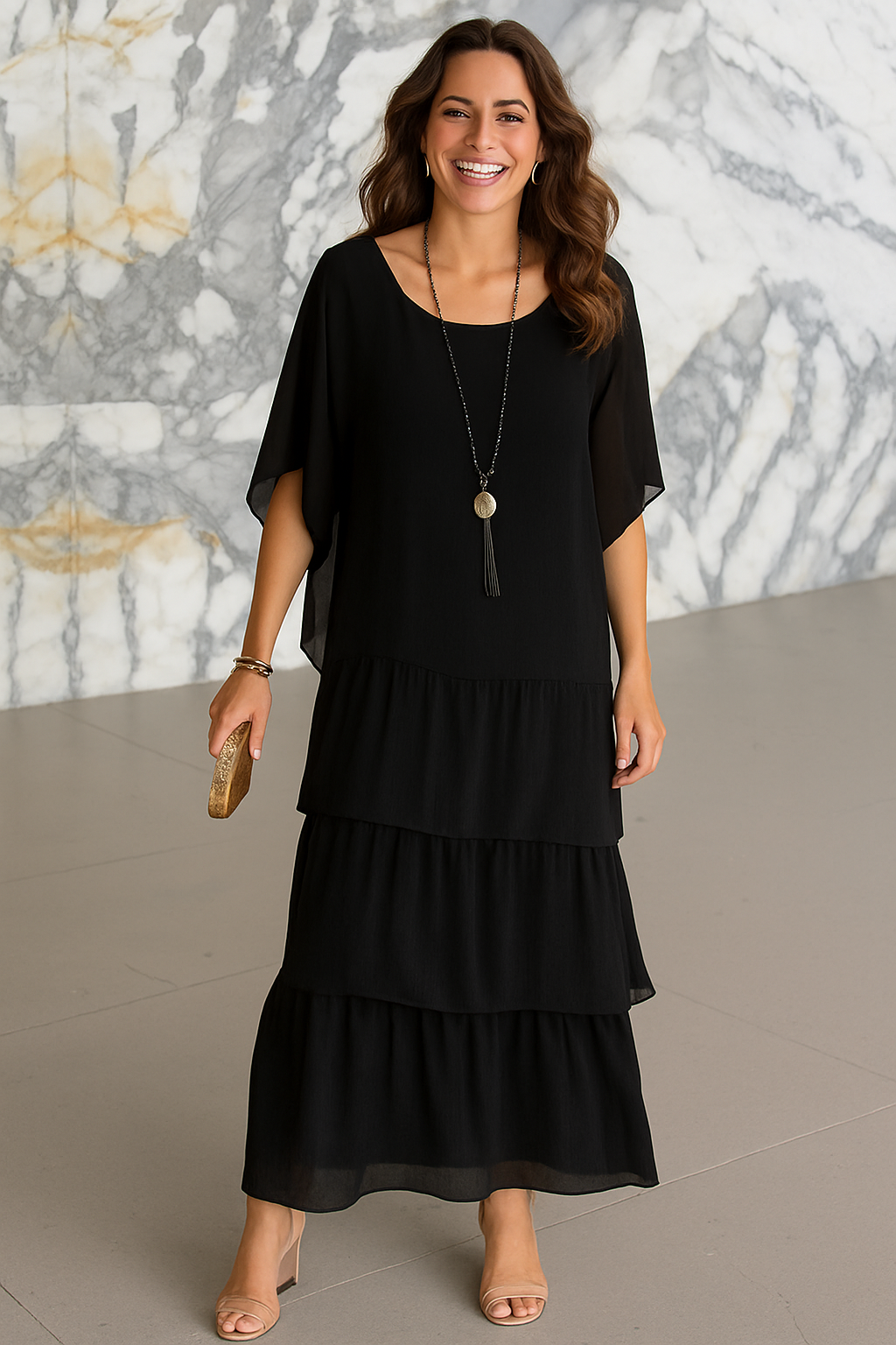 Melia | Juliette Elegant Maxi Dress