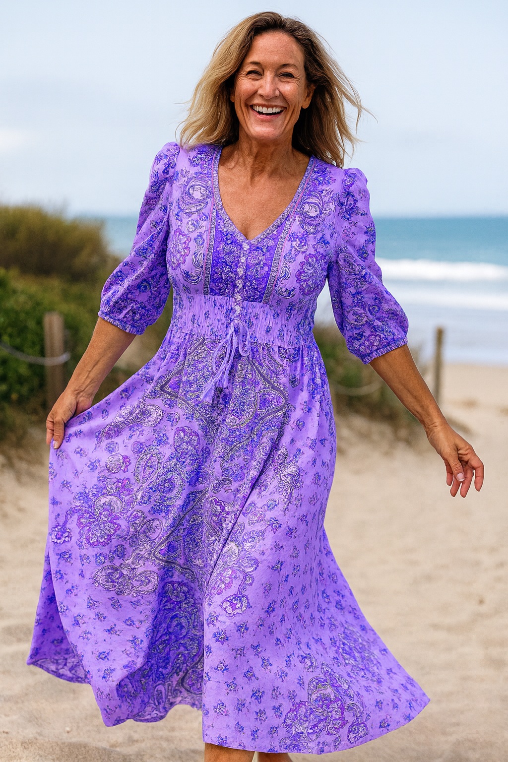 Melia | Kiama Bohemian Maxi Dress