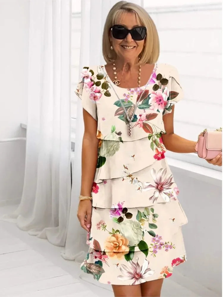 Melia | Helena Ruffle Dress