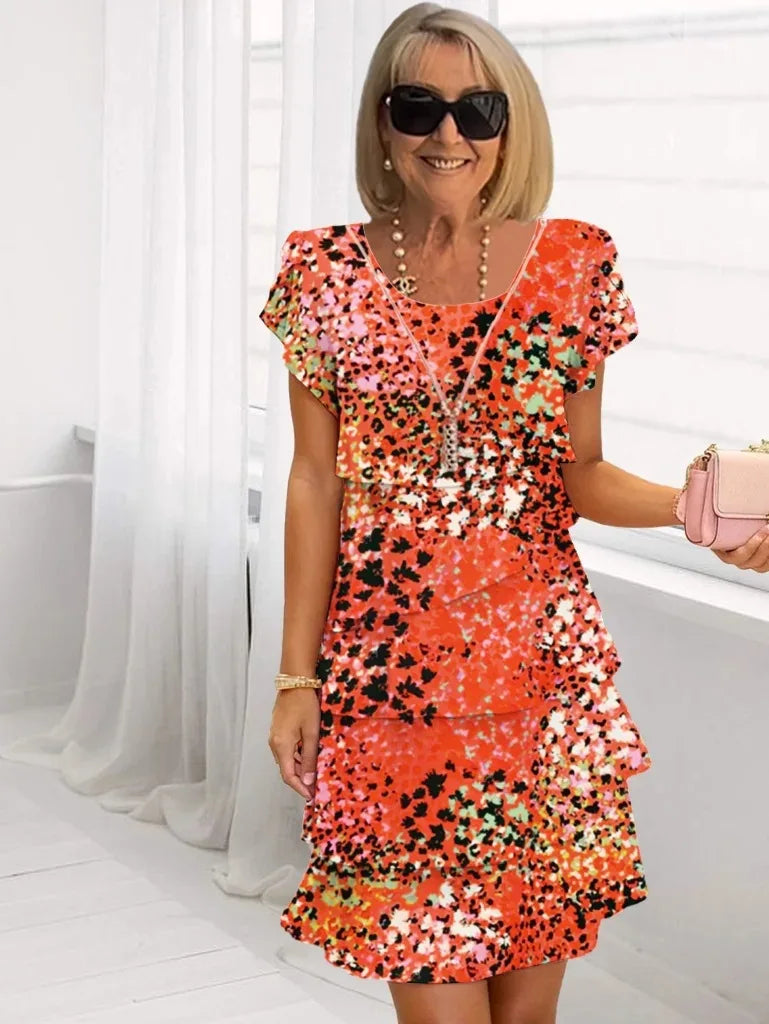 Melia | Clarissa Ruffle Dress