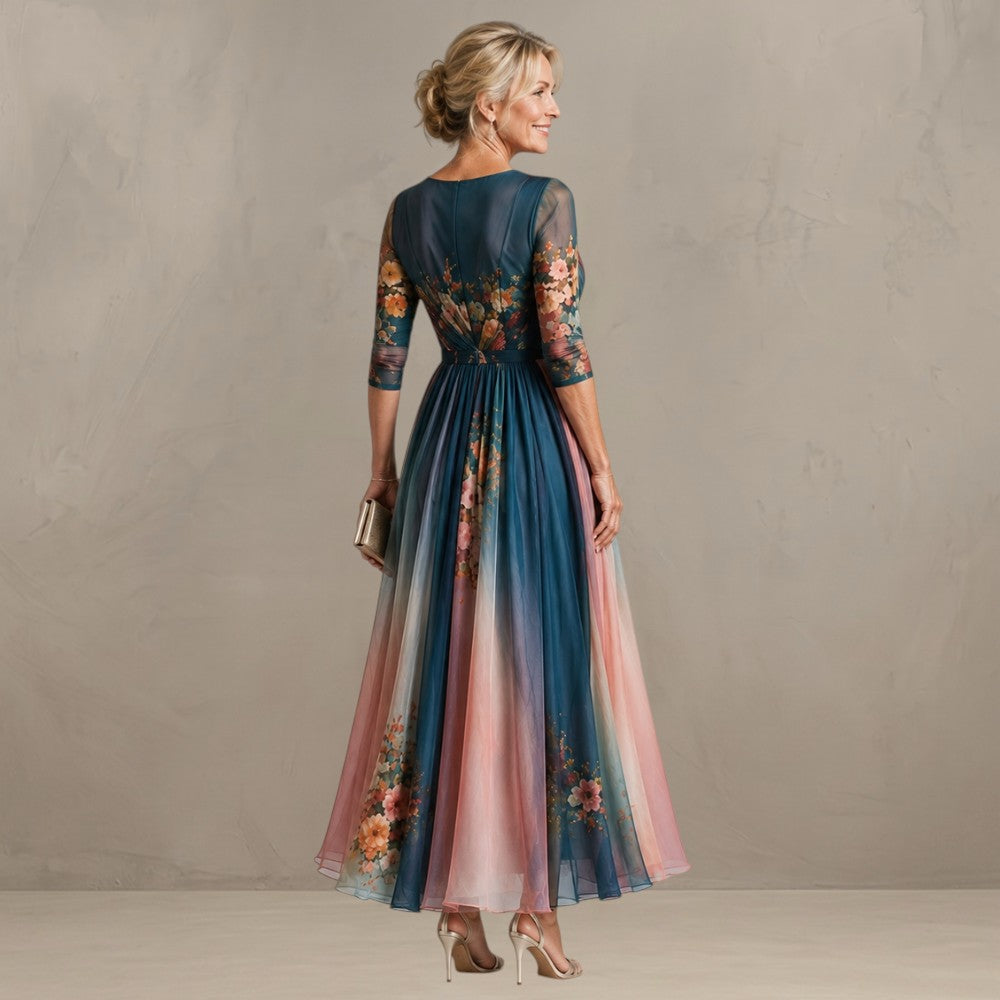 Melia | Margaux Bohemian Floral Maxi Dress
