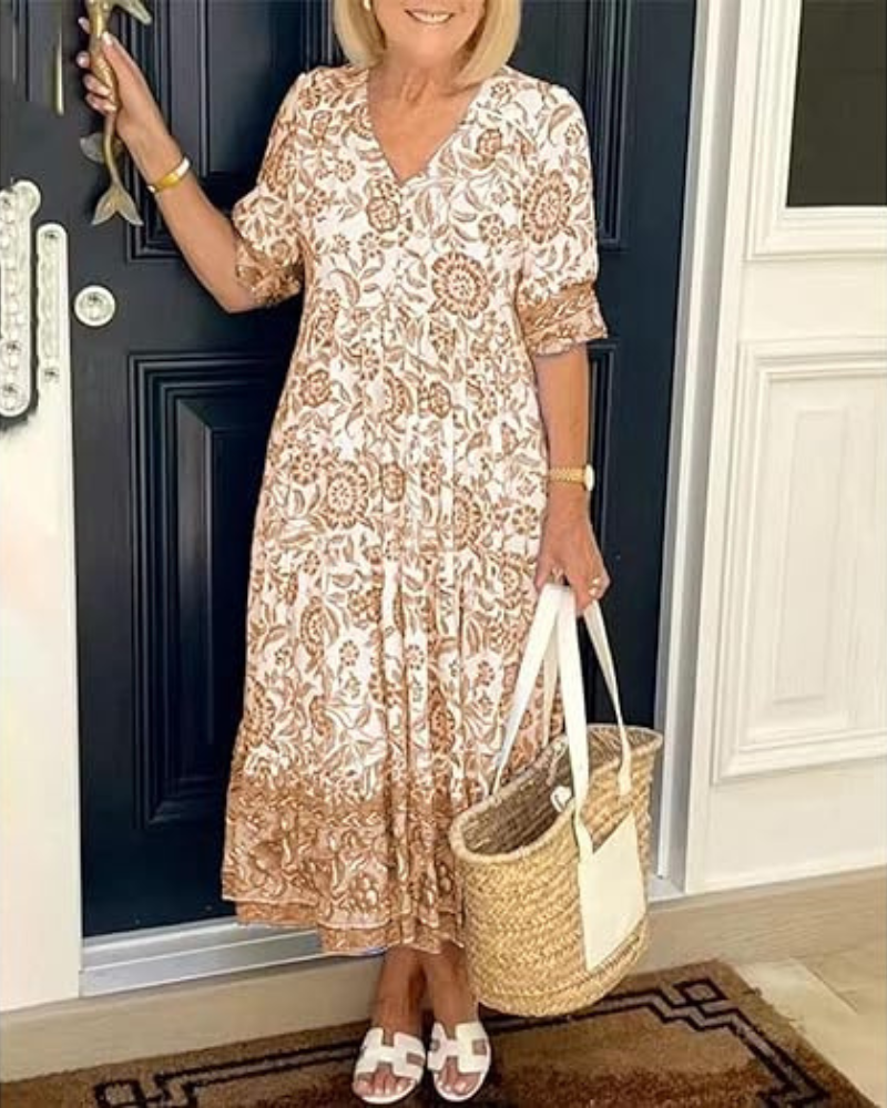Melia | Radiance Bohemian Maxi Dress