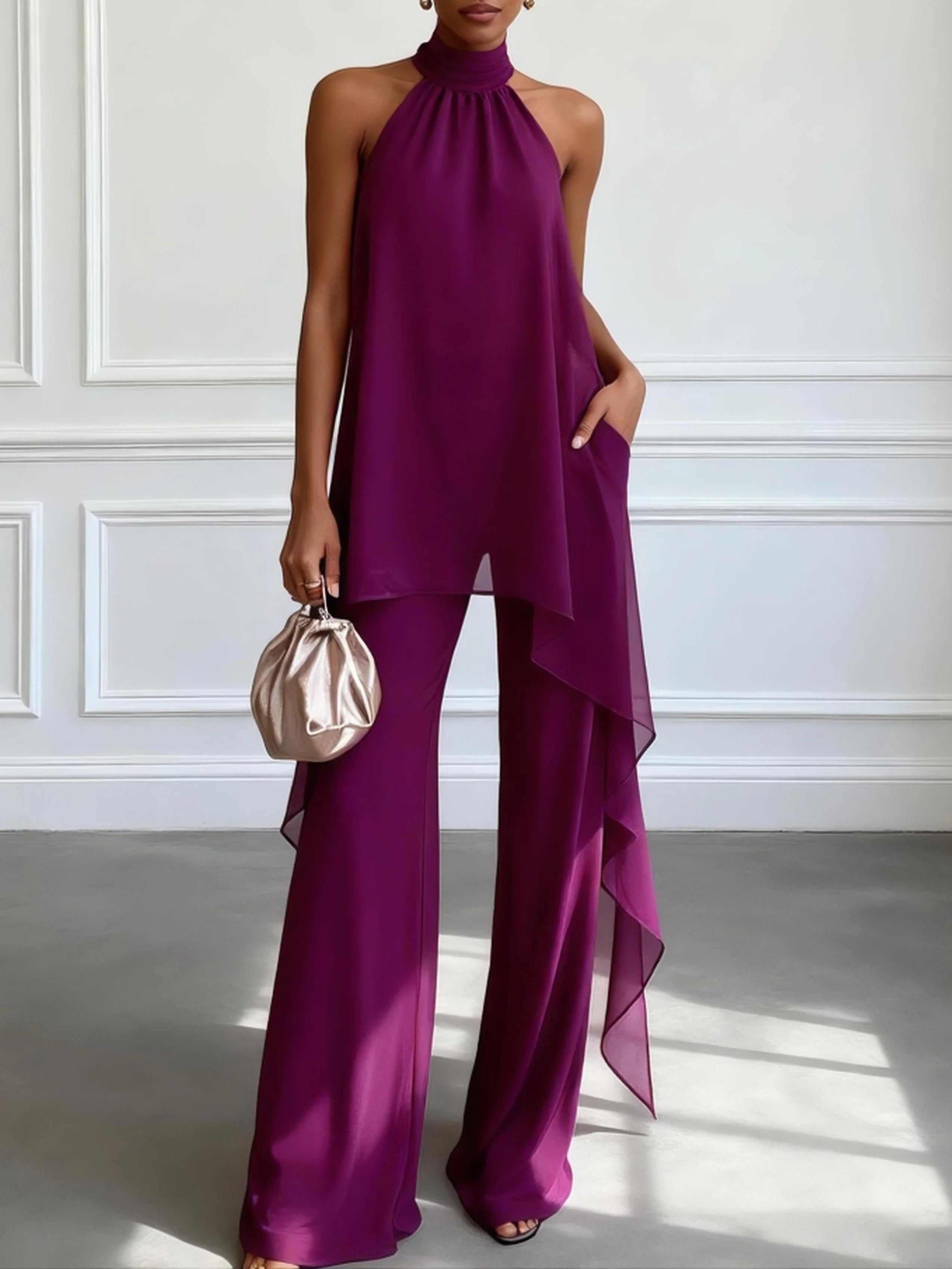 Melia | Evening Halter Co-ord Set