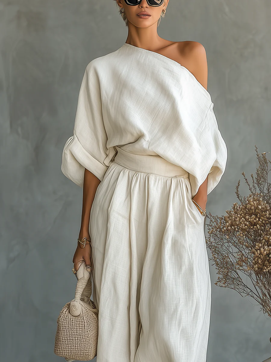 Melia | Laura Off-Shoulder Two-Piece Set