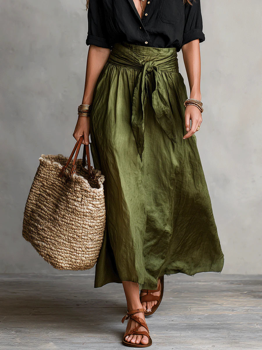 Melia | Solène Shirt & Skirt Outfit