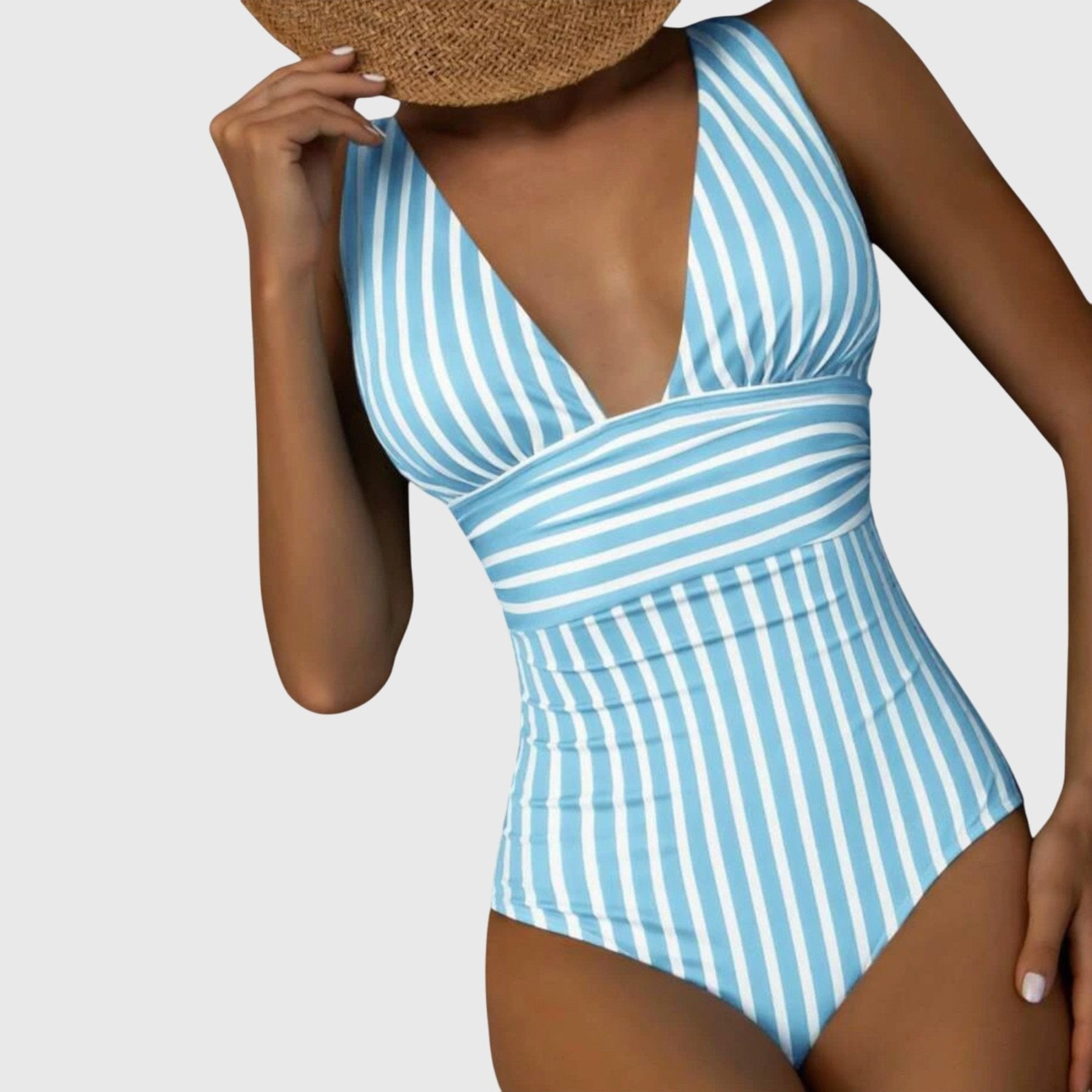 Melia | Aurore V-Neck One-Piece Swimsuit