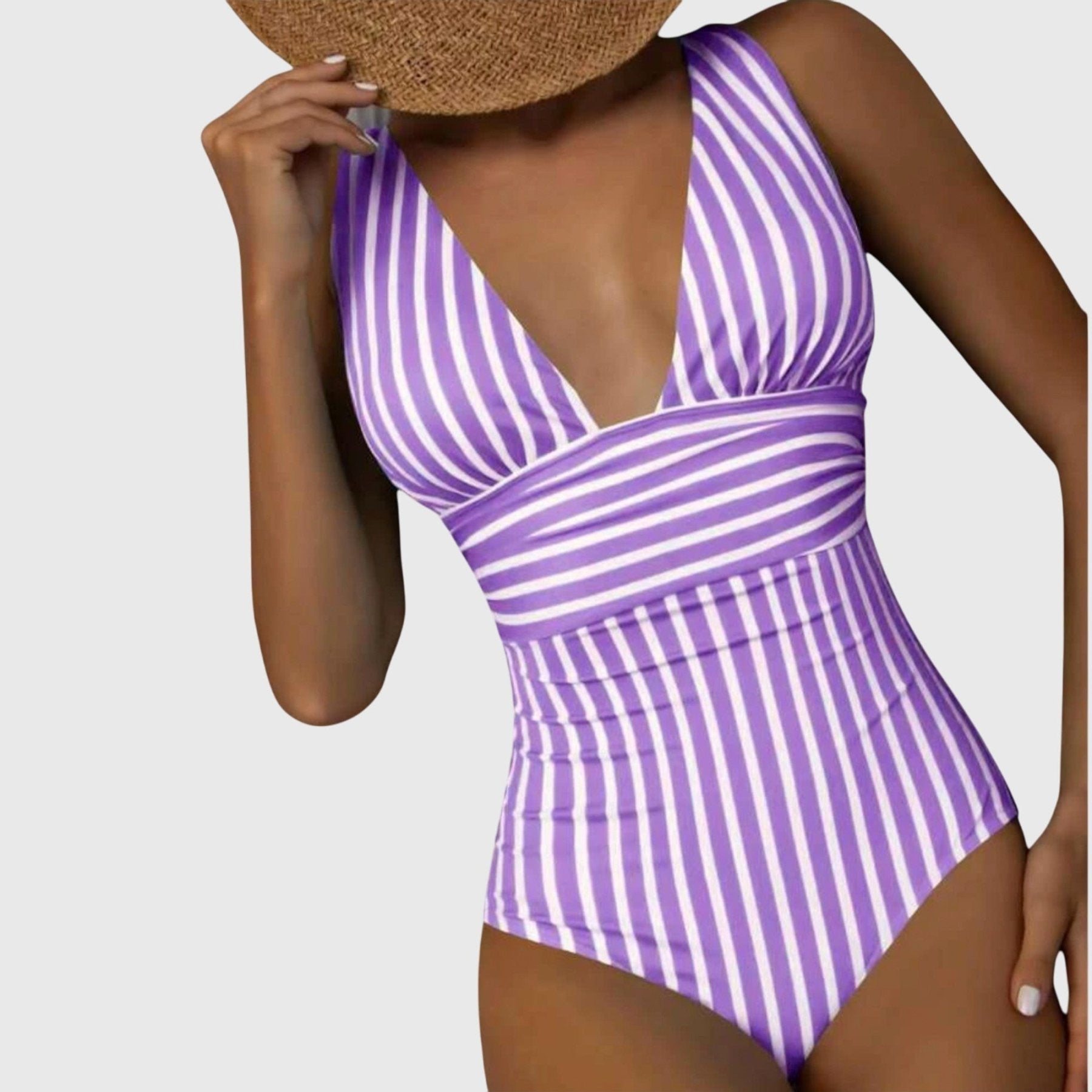 Melia | Aurore V-Neck One-Piece Swimsuit