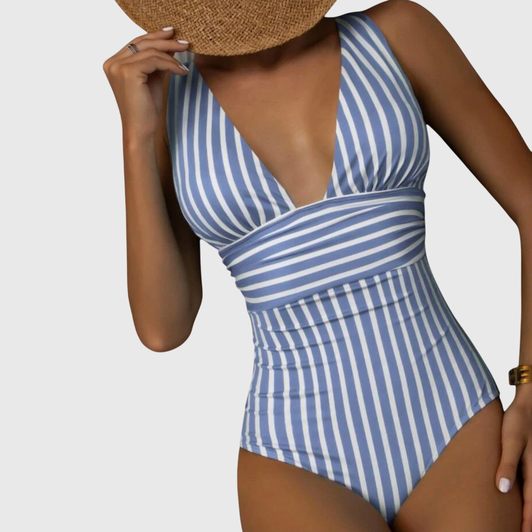 Melia | Aurore V-Neck One-Piece Swimsuit