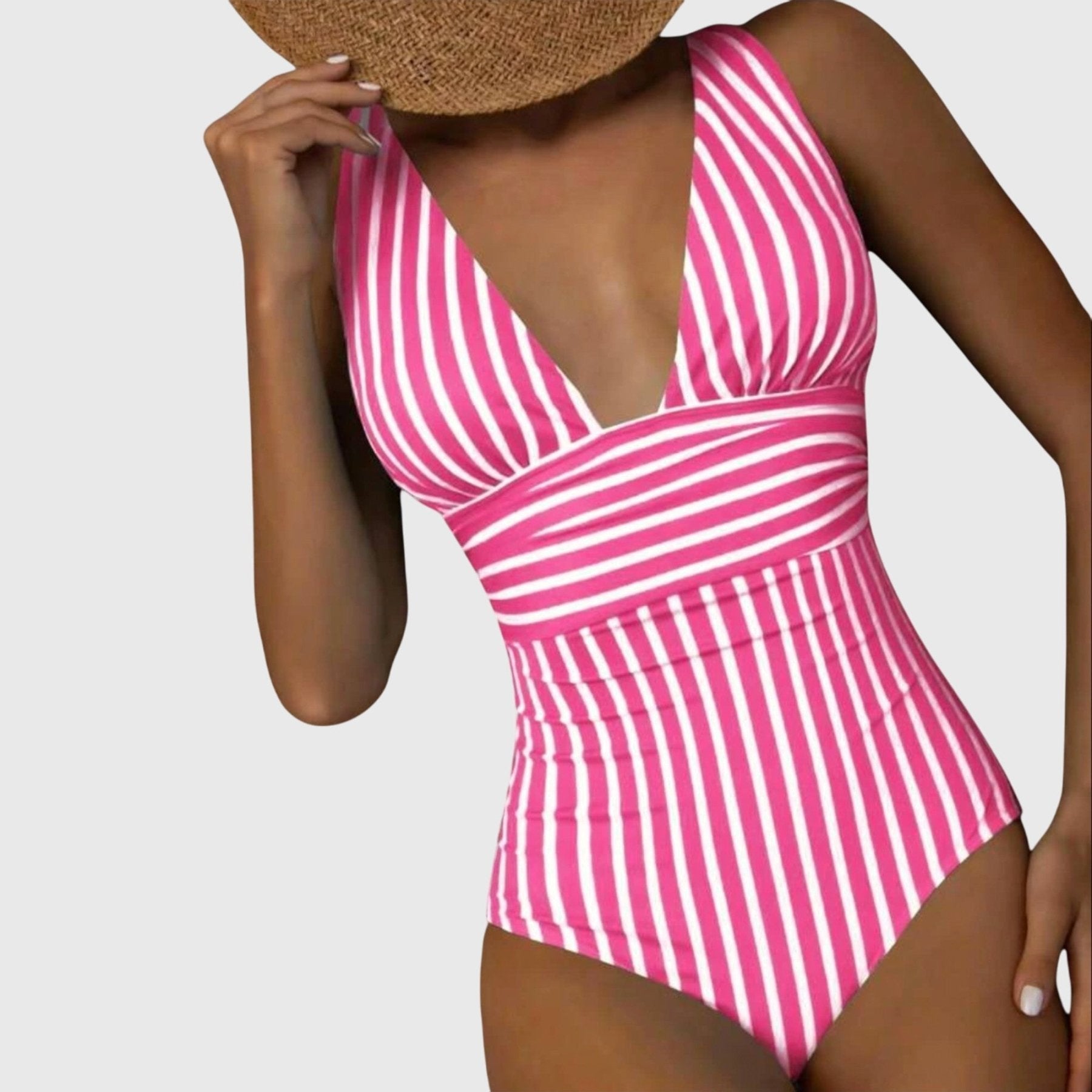 Melia | Aurore V-Neck One-Piece Swimsuit