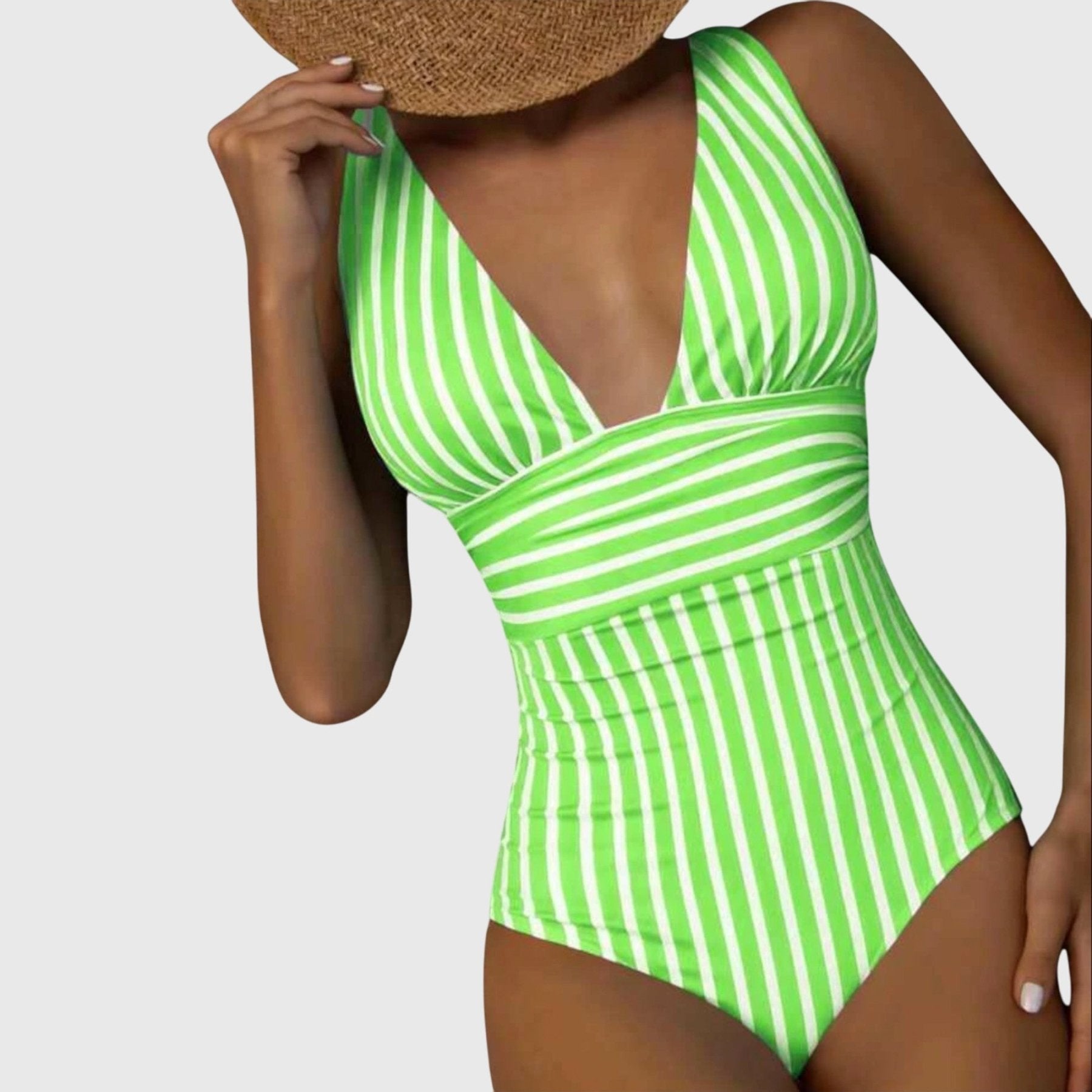 Melia | Aurore V-Neck One-Piece Swimsuit
