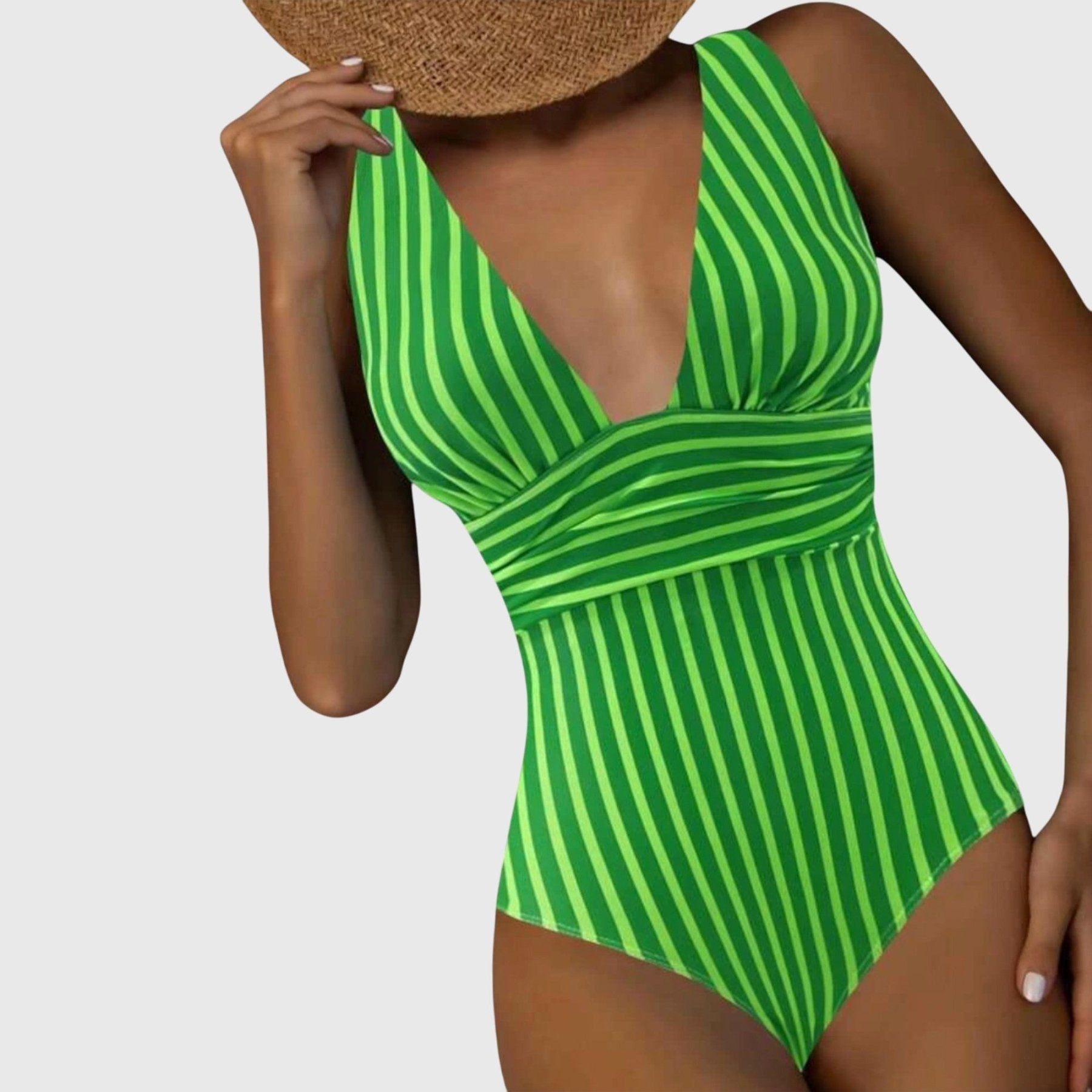 Melia | Aurore V-Neck One-Piece Swimsuit