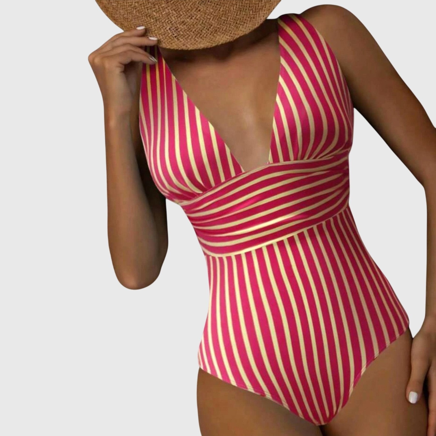 Melia | Aurore V-Neck One-Piece Swimsuit