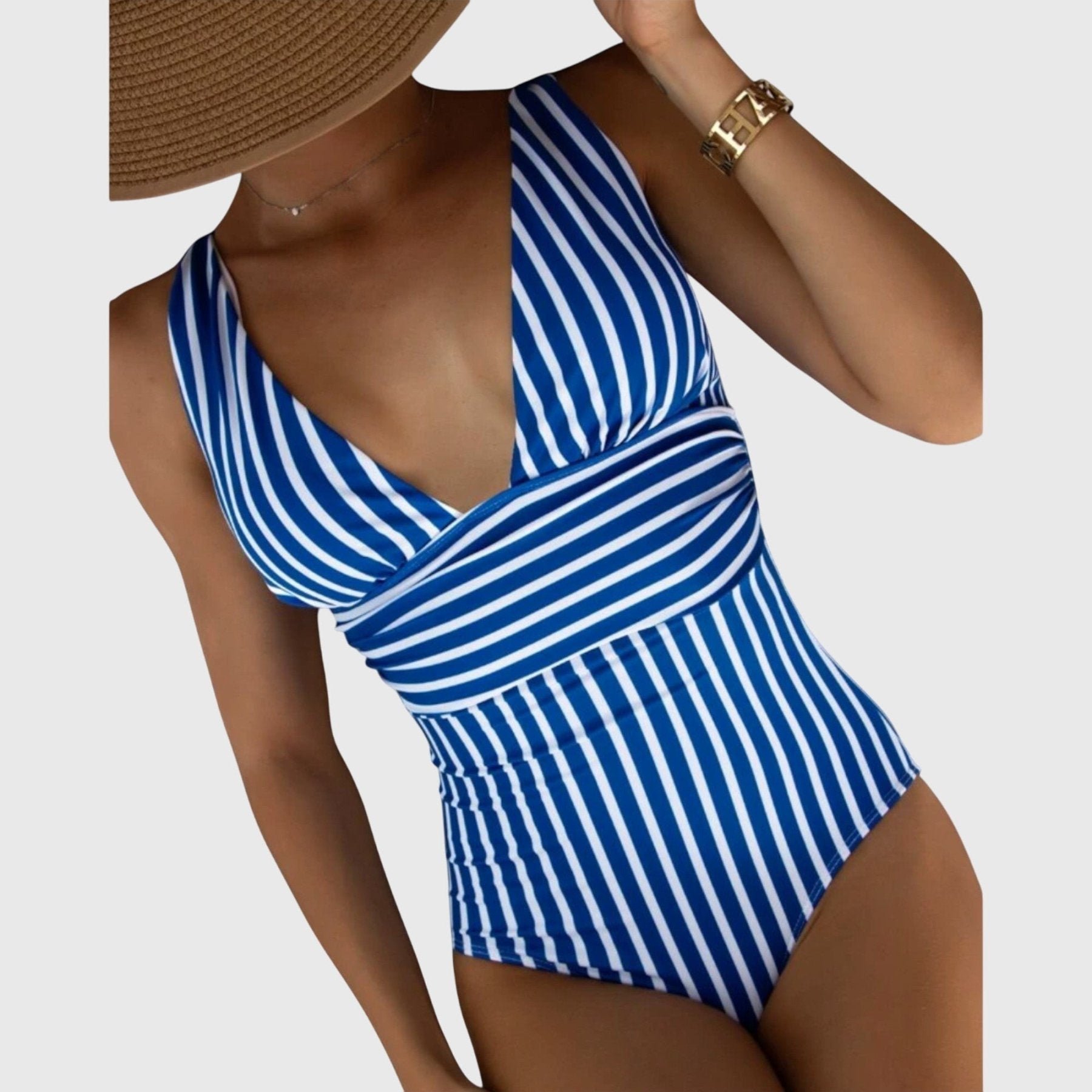 Melia | Aurore V-Neck One-Piece Swimsuit