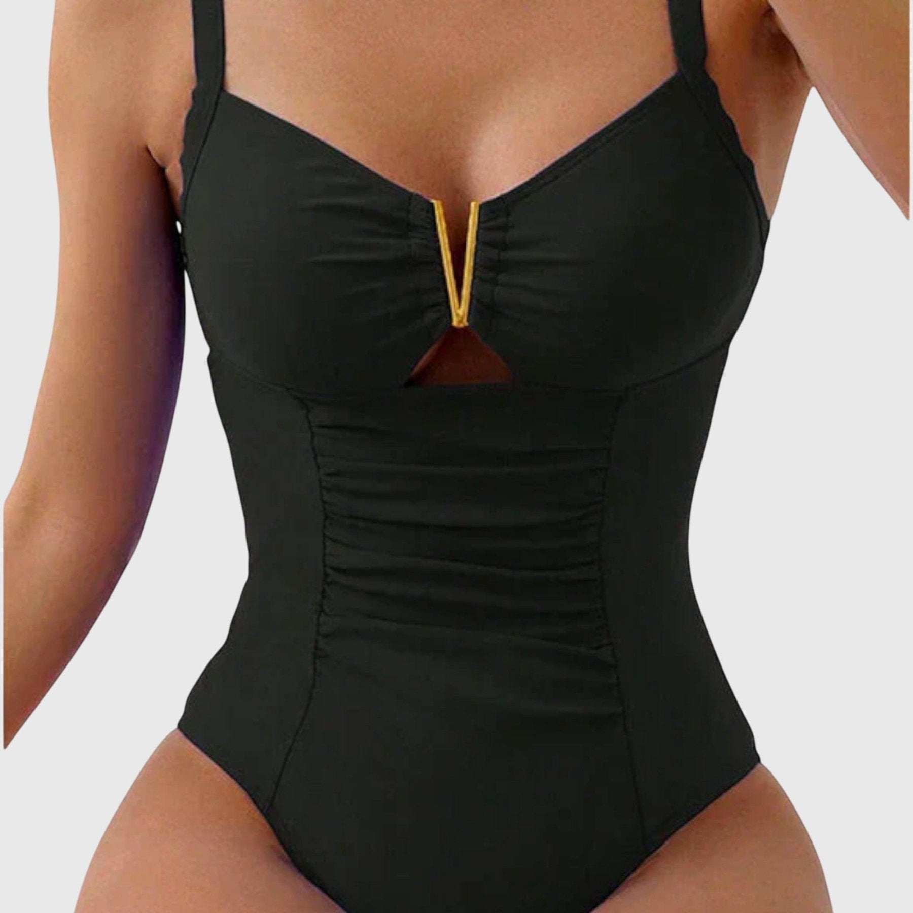 Melia | Cinthia V-Neck Swimsuit