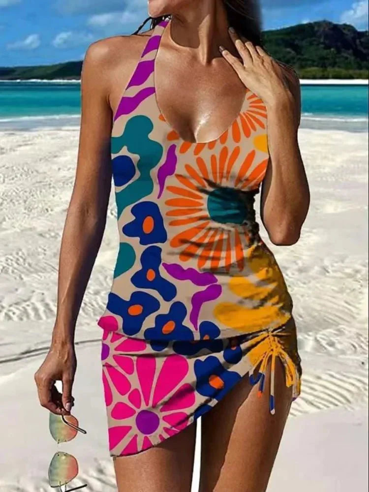 Melia | Rosalie Floral Graphic Tankini