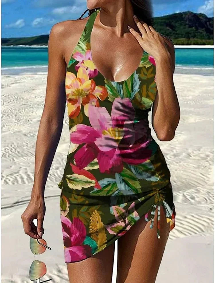 Melia | Rosalie Floral Graphic Tankini