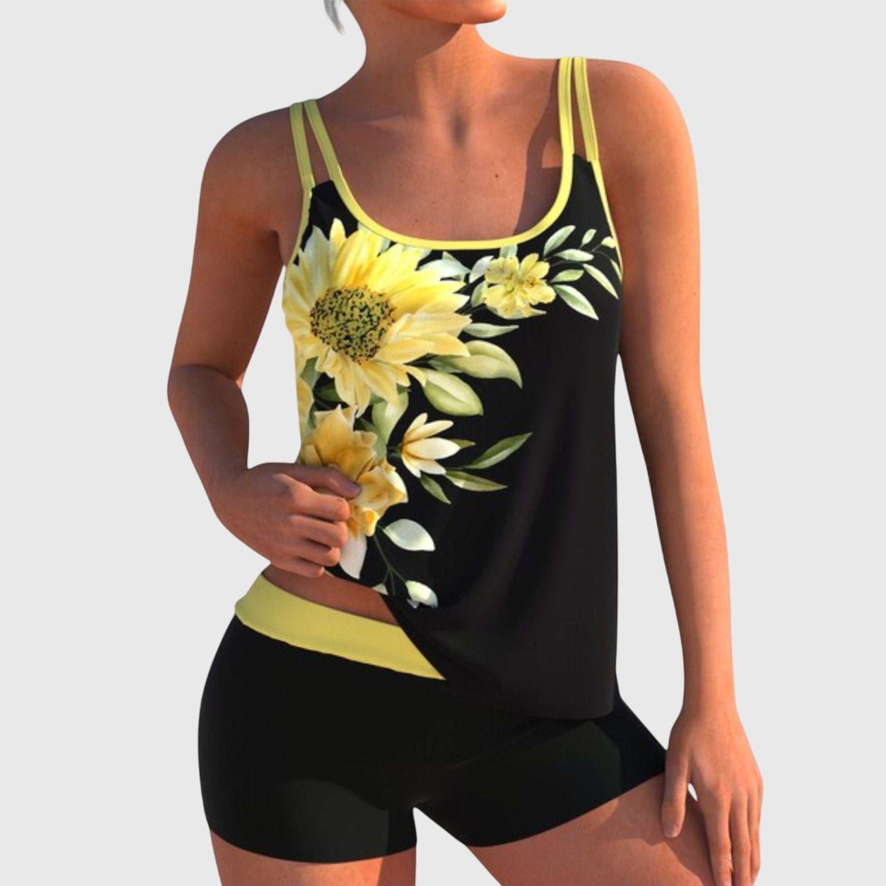 Melia | Fleur Floral Tankini