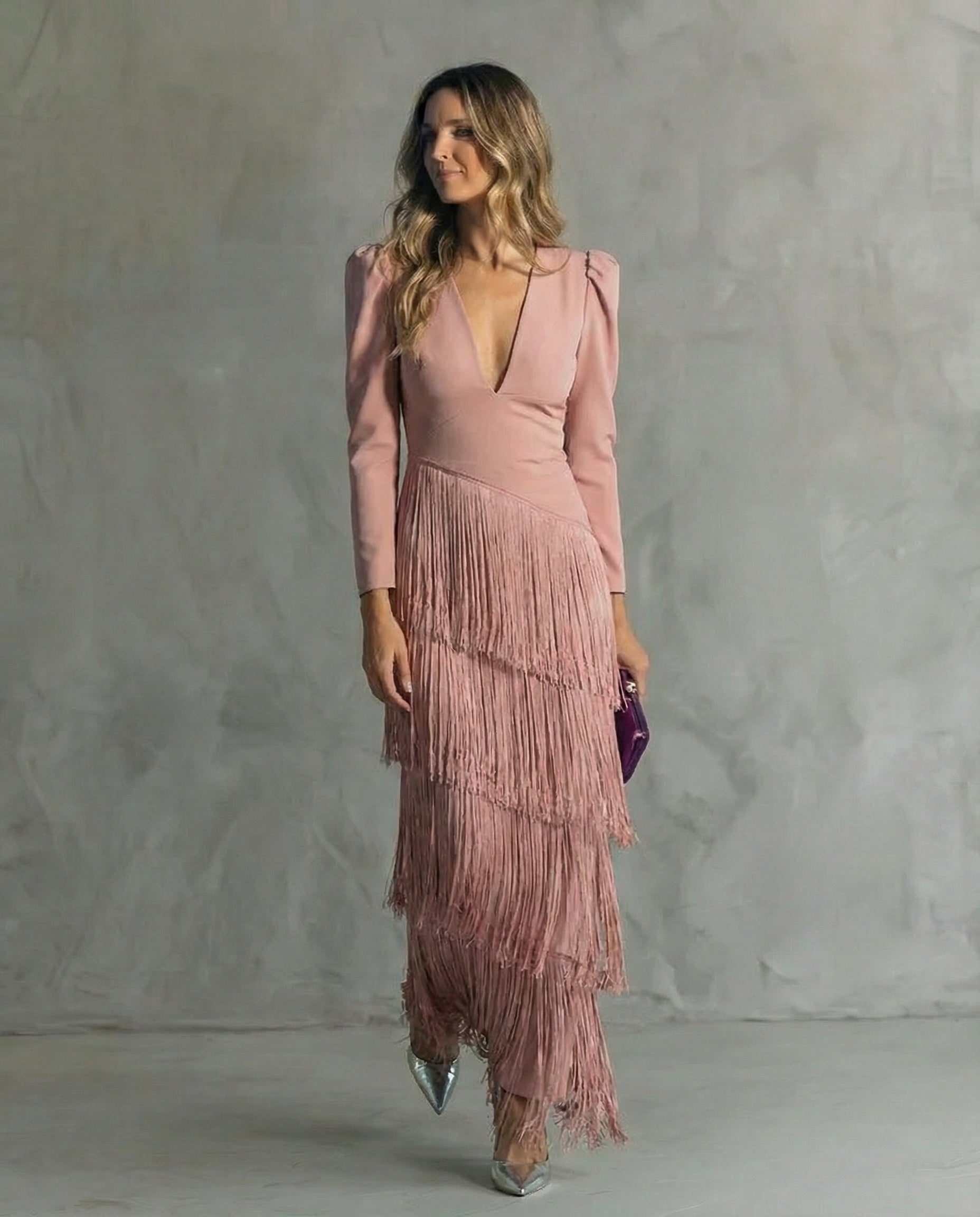 Melia | Adele Fringe Dress