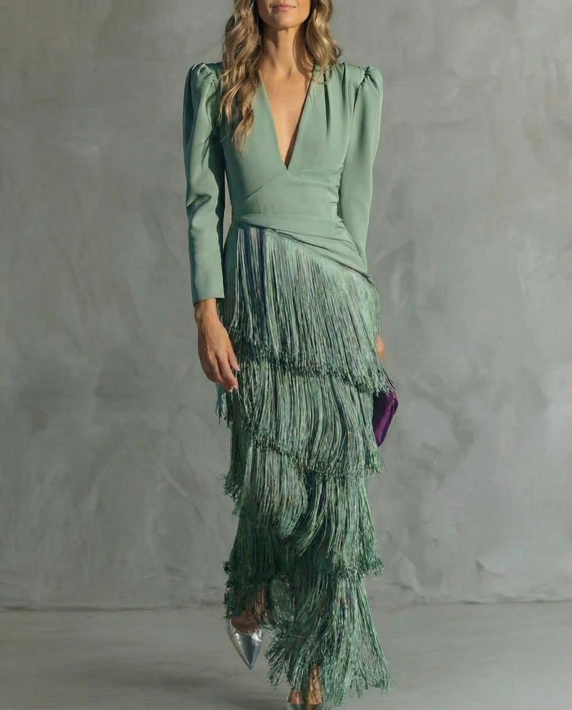 Melia | Adele Fringe Dress