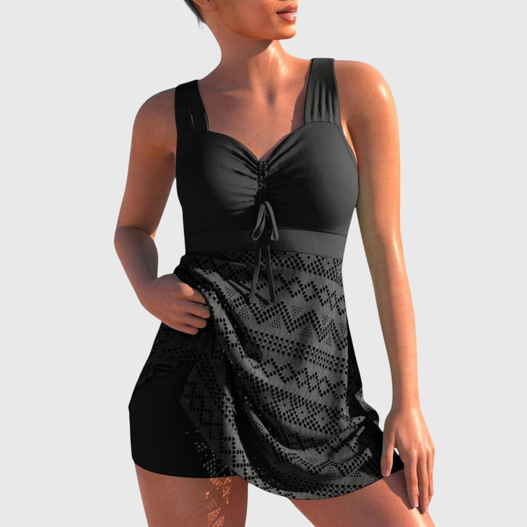 Melia | Isabeau Skirted Two-Piece Swimsuit