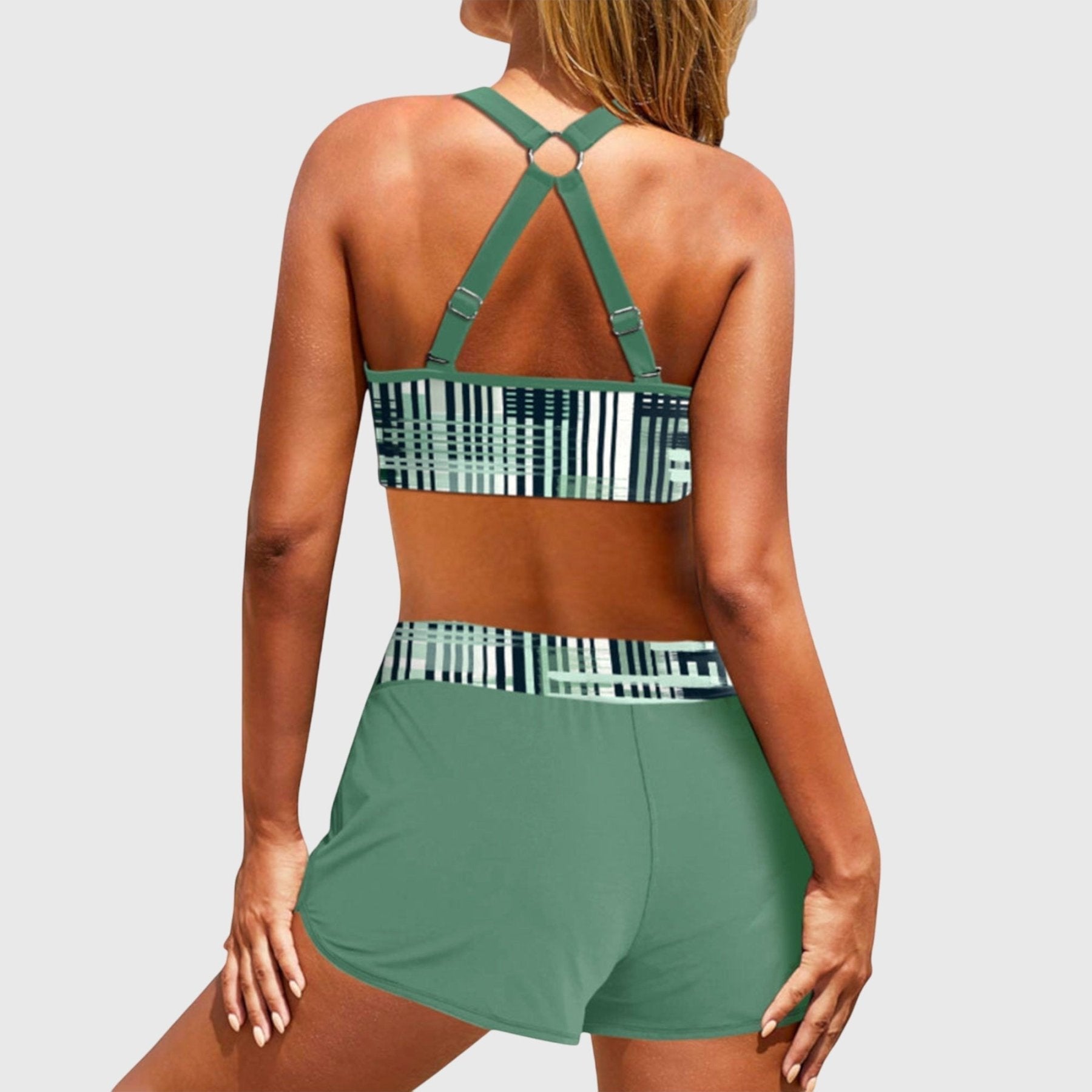 Melia | Janine Ribbed High-Waist Bikini