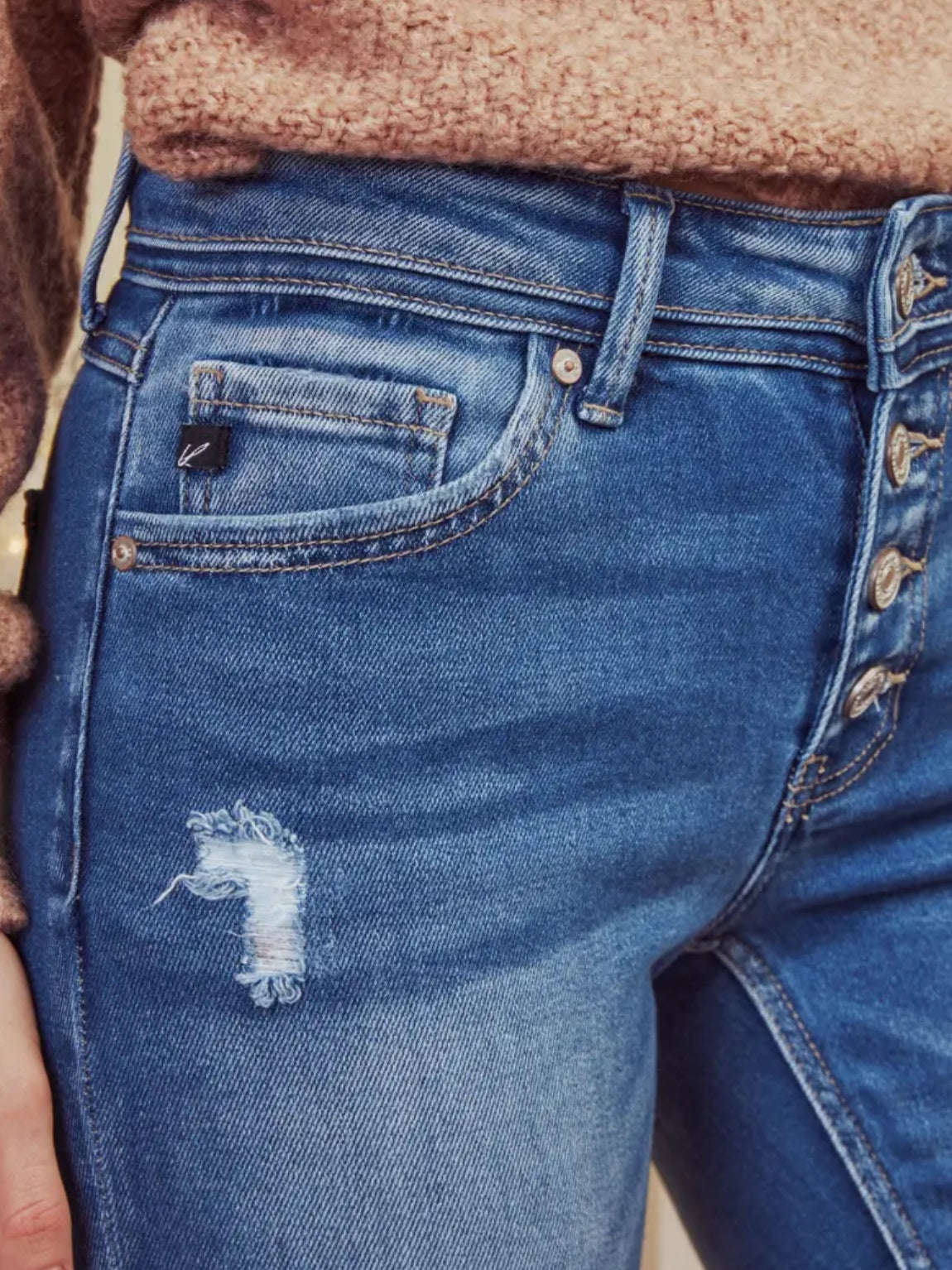 Melia | Kancan Straight Leg Jeans