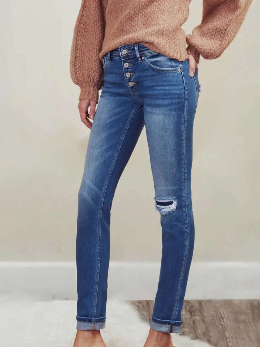 Melia | Kancan Straight Leg Jeans