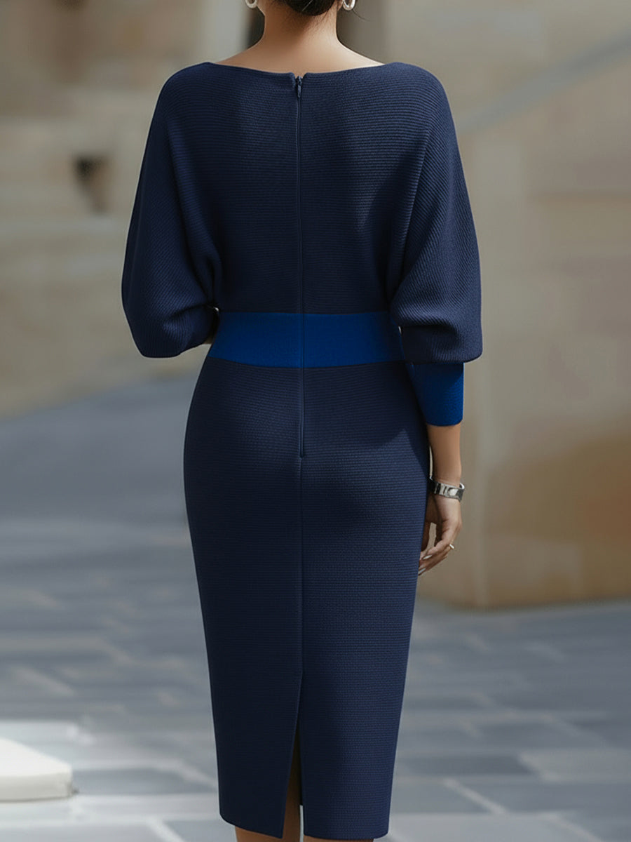 Melia | Lydia Draped Batwing Midi Dress