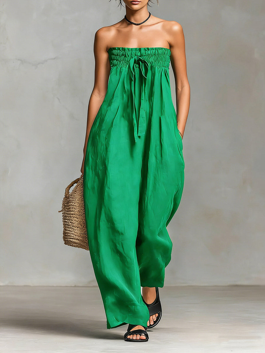 Melia | Nova Strapless Flow Maxi Dress