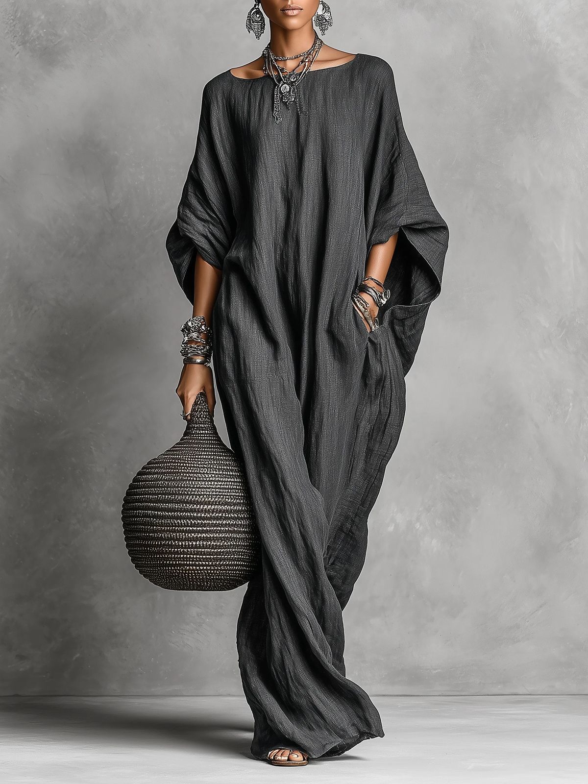 Melia | Serena Oversized Maxi Dress