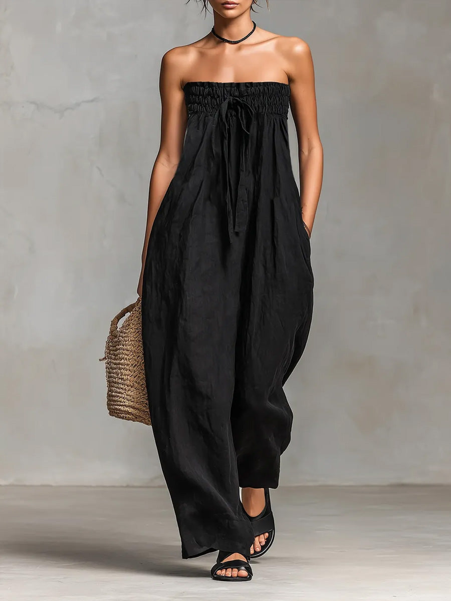 Melia | Nova Strapless Flow Maxi Dress
