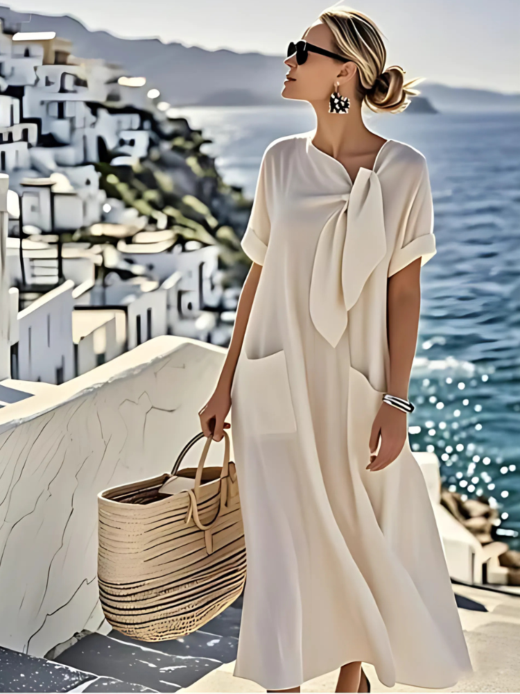 Melia | Ella Elegant Dress with Pockets