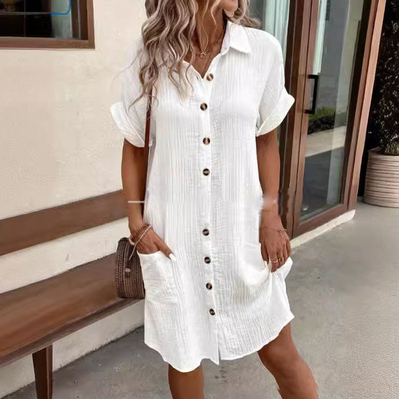 Melia | MARE Button Dress