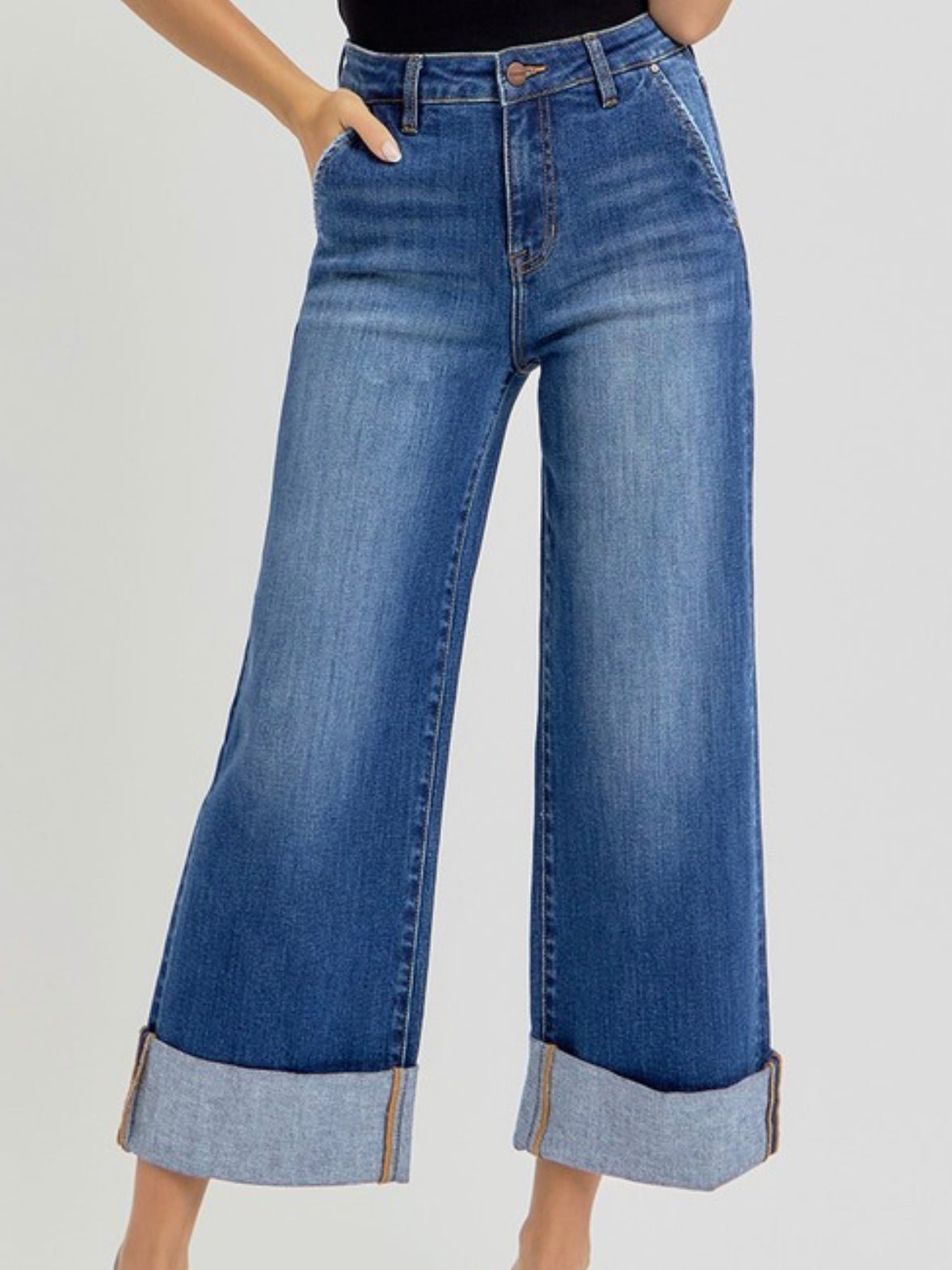 Melia | Sunset Stroll Wide Leg Jeans